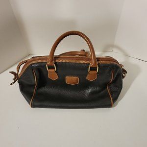 Vintage Leather Loft Lisa Loren Leather Satchel Handbag Purse